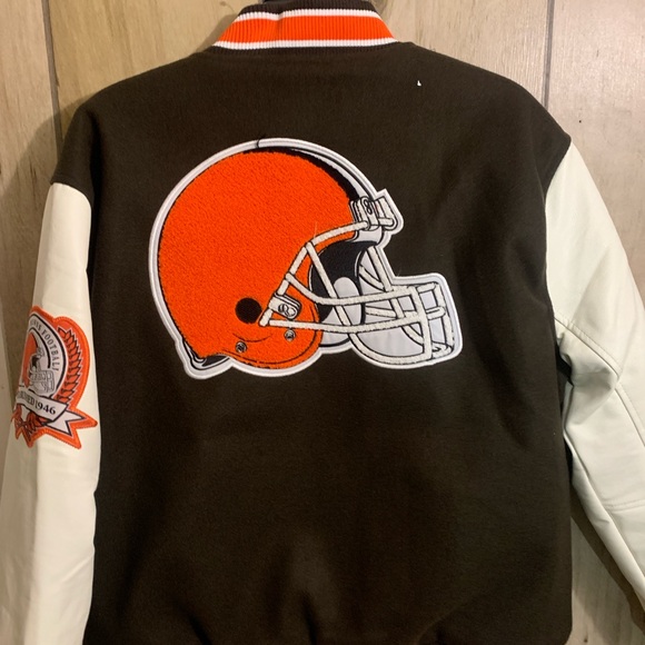 Cleveland Browns Varsity Jacket - Picture 2 of 9